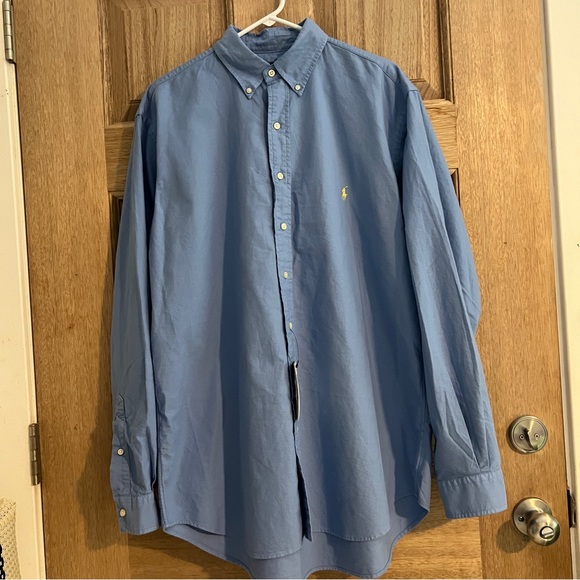 Polo Ralph Lauren New Men’s Button down shirt long sleeve‎ size LT - Picture 1 of 7